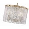 Z-Lite Glacier Pendant, 3-Light, 12.5 In.W x 9 In.H, Modern Gold/Clear 1943P12-MGLD - alternate 3